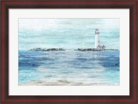 Framed Coastal Lighthouse Print