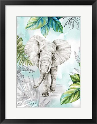 Framed In The Jungle Print