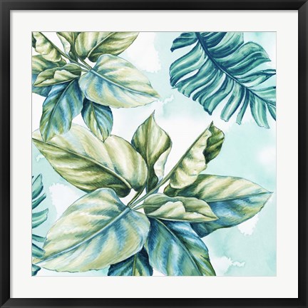 Framed Jungle Foliage Print