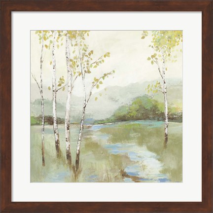 Framed Calm River Print