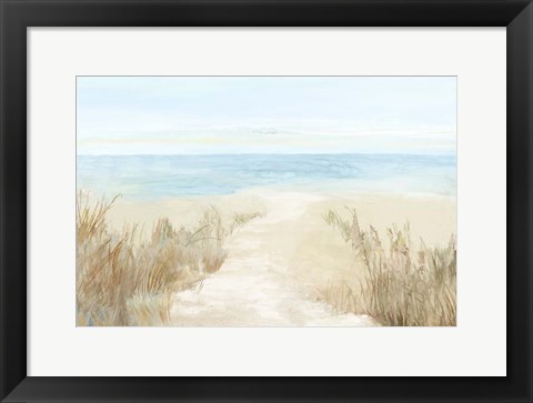 Framed Sunny Beach I Print