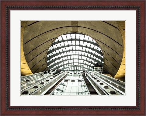 Framed London Metro 2 Print
