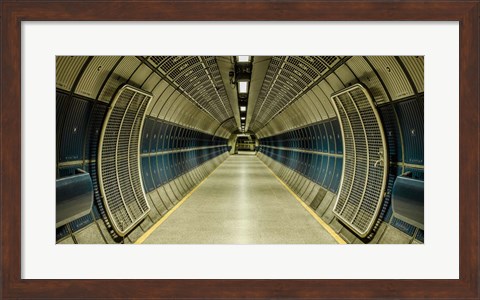 Framed London Metro 3 Print