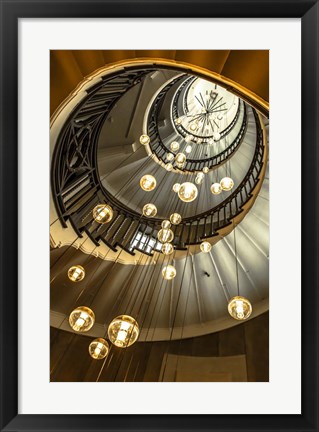 Framed London Staircase 3 Print