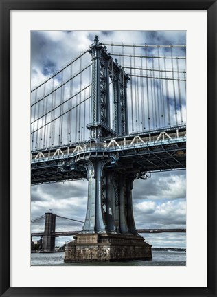 Framed Manhattan Bridge 2 Print