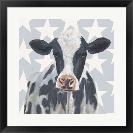 Framed Patriotic Farm II Print