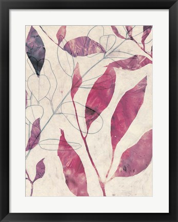 Framed Between the Leaves II Print