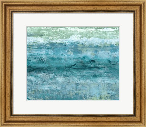 Framed Aegean Seas II Print