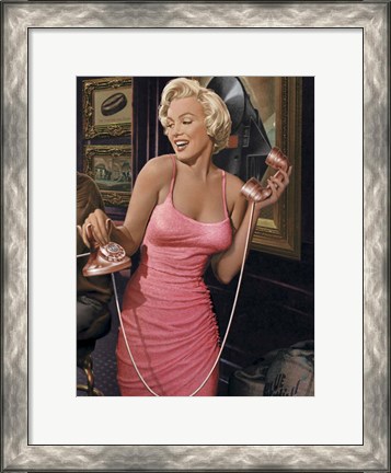 Framed Marilyn&#39;s Call II Print