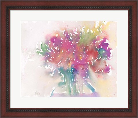 Framed Floral Moment II Print