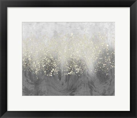 Framed Glitter Swirl I Print