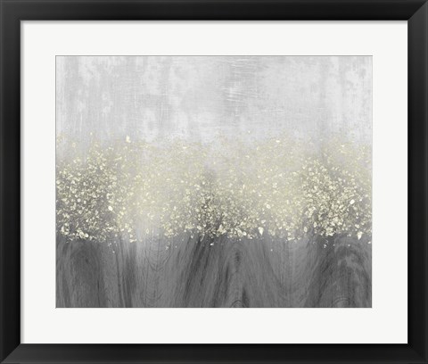 Framed Glitter Swirl II Print