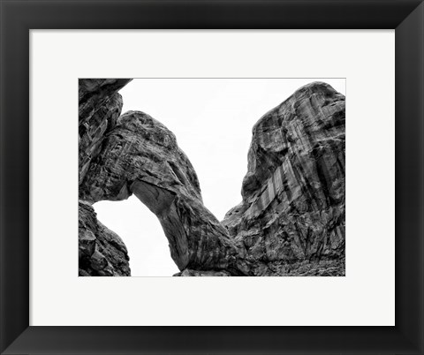 Framed Desert Arches III Print