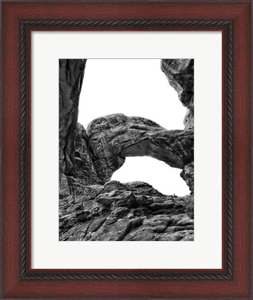 Framed Desert Arches VI Print