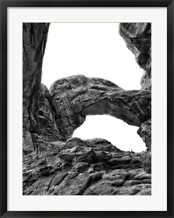 Framed Desert Arches VI Print