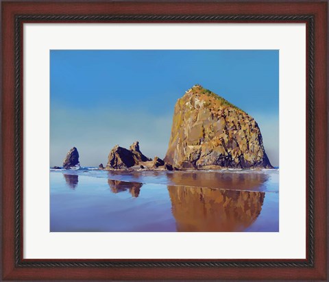Framed Oregon Coast II Print