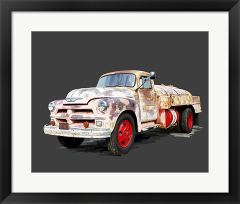 Framed Vintage Truck II Print