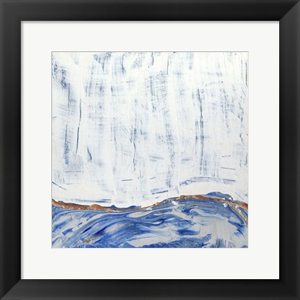 Framed Blue Highlands II Print