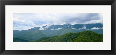 Framed Misty Mountains II Print