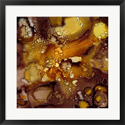 Framed Chestnut Illumination II Print