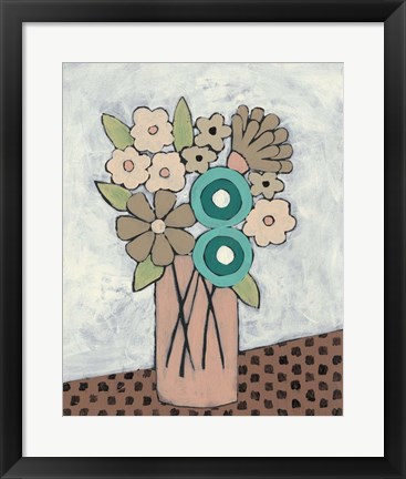 Framed Mid Summer Bouquet III Print