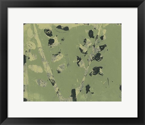 Framed Verdant Branch II Print