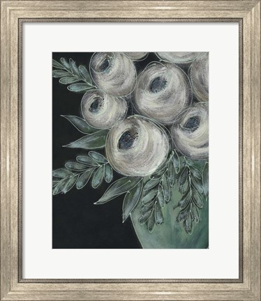 Framed Greenhouse Bouquet I Print