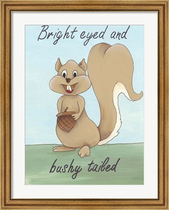 Framed Animal Expressions III Print