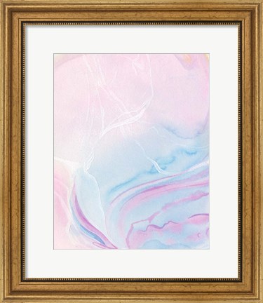 Framed Marbled Prism II Print