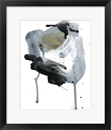 Framed Raku Abstract II Print