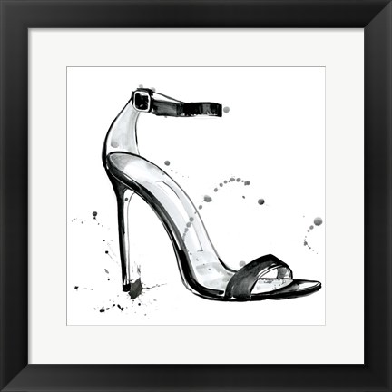 Framed Glamourous I Print