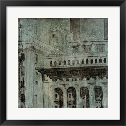 Framed Facade I Print