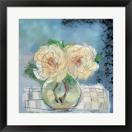 Framed Roses II Print