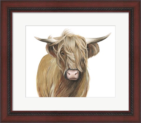 Framed Highland Cattle I Print