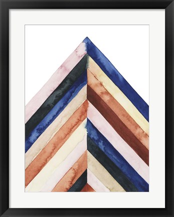Framed Desert Layers II Print