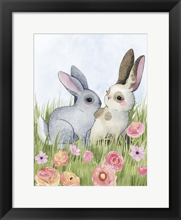 Framed Somebunny Love I Print