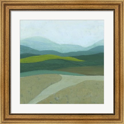 Framed Blue Mountains II Print
