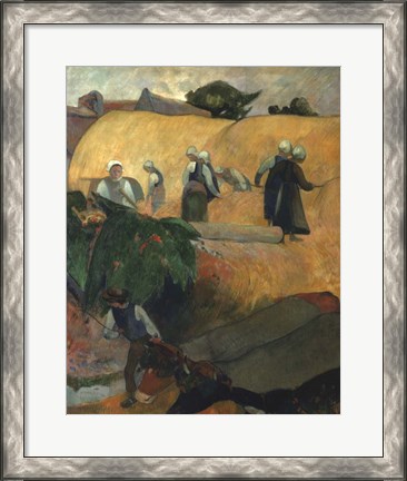 Framed Breton Women Print