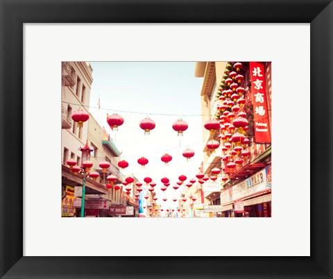 Framed Chinatown Afternoon I Print