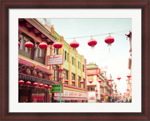 Framed Chinatown Afternoon II Print