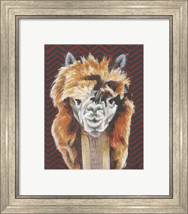 Framed Animal Patterns III Print