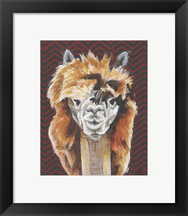 Framed Animal Patterns III Print