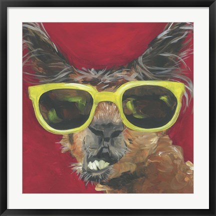 Framed Dapper Animal IV Print