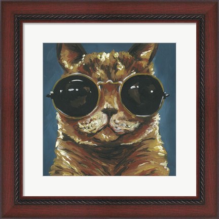 Framed Dapper Animal I Print