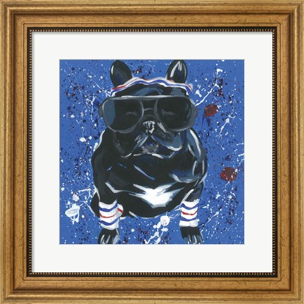 Framed Dapper Animal III Print