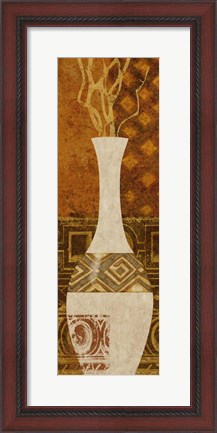 Framed Ethnic Vase I Print