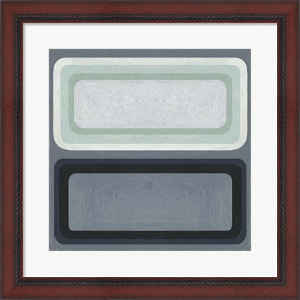 Framed Maritime Color Field II Print