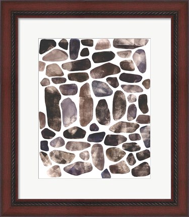 Framed Stepping Stones II Print