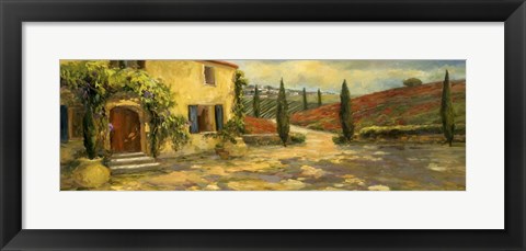 Framed Scenic Italy V Print