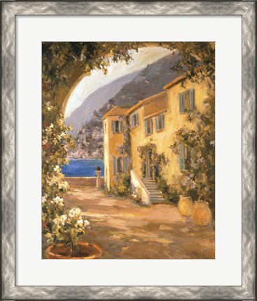 Framed Scenic Italy VIII Print